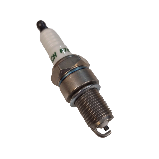 Order a A genuine replacement spark plug, suitable for a range of machines from Titan Pro.